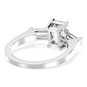 REYES personalizado 14K oro blanco boda joyería de moda 1.44Ct corte ovalado Moissanite anillos de compromiso precio de fábrica al por mayor - Product Image 5