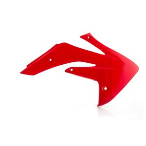 Spoiler per Radiatore in Alluminio e Plastica per Moto Honda Acerbis, Raffreddatore per Moto Usato - Product Image 1
