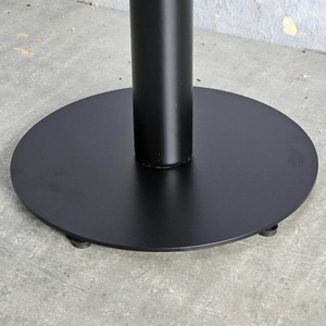 Base de table basse ronde de style industriel en fer de 39 cm, durable, en bois de manguier et ciment, mobilier traditionnel pour salon - CHBCF021 - Product Image 6
