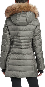 Gabardina doble delgada Tallas grandes Abrigo de piel cálido Venta caliente Casual Mujer Abrigo largo de lana para mujer - Product Image 5