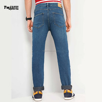 Pantalones de mezclilla de punto 100% algodón transpirables de talla grande para hombre Twill Sports High Street, ligeros, estilo lápiz, casuales, tipo cargo, de cintura alta