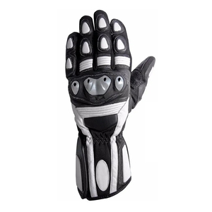 PromotionGants de moto en cuir véritable d'hiver de haute qualité Gants de moto de route de course noirs Sports chauds - Product Image 3