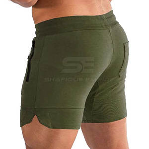 Pantalones cortos de gimnasio de talla grande para hombre a la venta en línea pantalones cortos de gimnasio de ajuste holgado con cordón para hombre al por mayor personalizados - Product Image 2