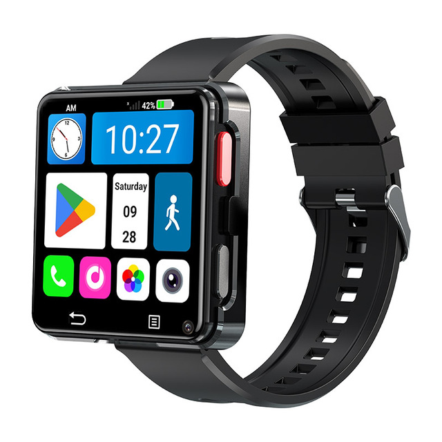 2.64 Inch Touch Screen WiFi GPS 4G SIM Health Management Android Smart Watch Wrist Phone