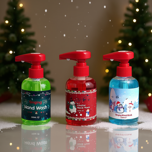 Sapone Liquido Musicale Natalizio da 250ml per Bambini e Neonati, Profumo con Funzione Musicale Unica - Product Image 3