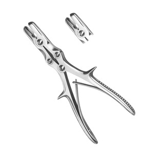 Instrument chirurgical orthopédique Rongers pour os, en acier inoxydable, outil médical vétérinaire pour la coupe et la finition des os - Product Image 2