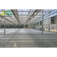 Meestverkochte grote zaagtandvormige multi-span PE poly kassen met hoog-efficiënt natuurlijk ventilatiesysteem voor tropische en subtropische gewassen
