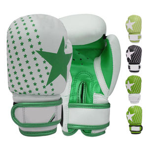 Los últimos guantes de cuero de Pakistán Guantes de entrenamiento de lucha de boxeo Diseño personalizado Guantes de boxeo de la mejor calidad - Product Image 2