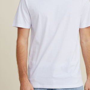 T-shirts pour hommes de la meilleure qualité, polyester/coton peigné, respirant, col en V, manches courtes, logo personnalisé, motif en gros - Product Image 5