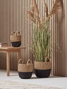 Jardinières en filet de rotin en fer faites à la main Design personnalisé Pots de fleurs d'intérieur et d'extérieur Jardinière à noyau décoratif - Product Image 4