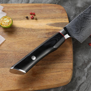 Vente en gros de couteau japonais professionnel OEM ODM de qualité supérieure personnalisé Nouveau design de couteau de chef de cuisine en acier Damas - Product Image 5