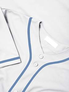 Maillot de baseball imprimé par sublimation, confortable, nouveau design, vêtements de sport et d'équipe, maillot de baseball, best-seller - Product Image 3