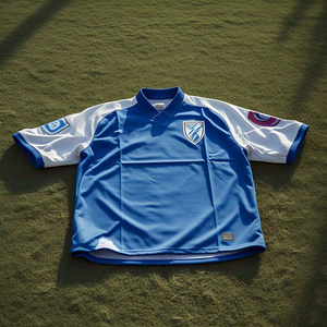 Camiseta de fútbol con cuello redondo para hombre, camiseta de fútbol con sublimación personalizada, ropa de entrenamiento deportivo, camisetas de fútbol - Product Image 2