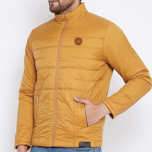 Fabricant pakistanais – Nouveauté 2025 – Blousons d'hiver matelassés sur mesure pour hommes – Col montant – Logo avant – Écologiques, respirants et imperméables - Product Image 4