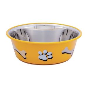 เครื่องให้อาหารสัตว์เลี้ยงทำจากโลหะสองชามพร้อมแท่นยกสูงและพื้นผิวทำความสะอาดง่ายเหมาะสำหรับเจ้าของสัตว์เลี้ยงที่ต้องการความสะดวก - Product Image 4