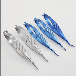 Tijeras Quirúrgicas Oftálmicas Manuales Endo Tech Eti-As-1000-101 de 16 cm, Castroviejo, para Córnea y Conjuntiva, de Acero Inoxidable, Garantía de 10 Años - Product Image 1