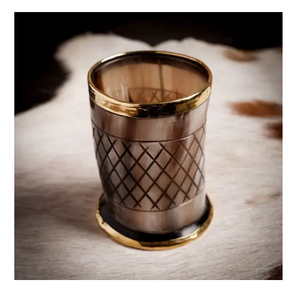 Verre corne de buffle Super qualité indien sculpté boeuf corne de buffle verre jante verres artisanat écologique produits de haute qualité - Product Image 6