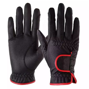 Los mejores productos Guantes de equitación Unisex OEM Logo Guantes de equitación hechos a medida Guantes de equitación de alta calidad - Product Image 3