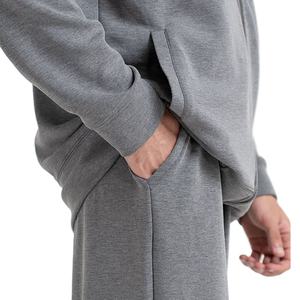 เสื้อฮู้ดดี้ผ้าฟลีซคอตตอนคุณภาพสูง 100% แบบซิปเต็มตัว แขนยาว มีกระเป๋าหน้า - Product Image 4