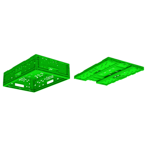 ลังพลาสติกพับได้สำหรับจานและชามลังพับได้สะดวก DPK54 - Product Image 4