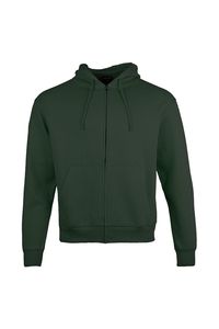 Sweat à capuche pour hommes 380 GSM poids lourd 100% coton polaire essentiel Logo personnalisé brodé Streetwear surdimensionné hiver sans ficelle - Product Image 3