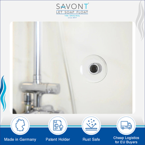 Trusted Dealer Selling Invented in Germany Lightweight <b>Suction</b> <b>Cup</b> Magnetic Soap Dish with 50g Load Capacity for Bulk Buyers - Product Image 2