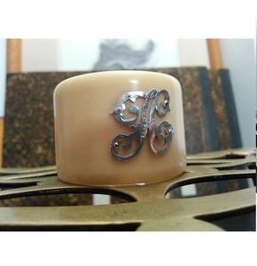 Porte-serviettes en corne de buffle, forme ronde, porte-serviettes pour hôtels de luxe, restaurants et tables de mariage, haute qualité - Product Image 2