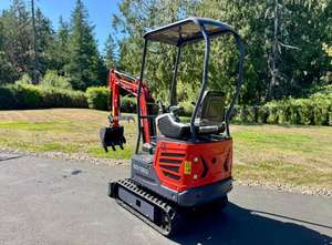 จัดส่งฟรี MX15R CFG รถขุดขนาดเล็ก15HP การควบคุมนักบิน36 "ใบมีดด้านหน้า16" ถังขุด EPA CE อนุมัติกรองไฮดรอลิก PLC - Product Image 4