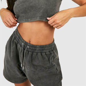 กางเกงขาสั้นสำหรับผู้หญิงแบบระบายอากาศมาใหม่ - Product Image 4