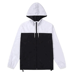 2025 Logo personnalisé pluie Style toile coupe-vent veste célèbre en gros formation course coupe-vent veste support fermeture éclair pour l'été - Product Image 1