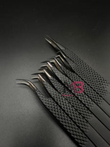 แหนบต่อขนตาปลายนาโนไฟเบอร์ ป้องกันแม่เหล็ก ความแม่นยำสูง ผลิตจากเหล็กกล้าไร้สนิมญี่ปุ่น ขนาด 14 ซม. รับผลิตแบรนด์ส่วนตัว ปลายเคลือบพลาสม่าสีดำ - Product Image 6