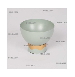 Trending design iron chocolate <b>bowl</b> round shape customized size <b>dessert</b> serving <b>bowl</b> at affordable pricing - Product Image 3