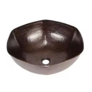 Superbe évier en cuivre fabriqué à la main Finition polie de qualité supérieure Design élégant et élégant Parfait pour les cuisines et les salles de bain à la mode - Product Image 6