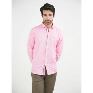 Chemise à carreaux décontractée à coupe ajustée avec logo personnalisé, 100 % coton popeline respirant, vêtements pour hommes ODM avec col montant, tailles XL et 3XL - Product Image 3