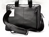 Porte-documents pour ordinateur portable de haute qualité sac à main pour hommes sac à bandoulière en cuir véritable sac de messager pour voyage et affaires