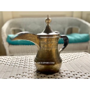 กาต้มชาและกาแฟทองเหลืองแท้ ดีไซน์โดดเด่นทันสมัย คุณภาพพรีเมียม - Product Image 6