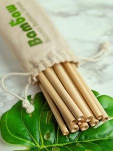 Eco-Friendly <b>Disposable</b> Bamboo <b>Straws</b> Made in Vietnam, Factory Price - Product Image 5