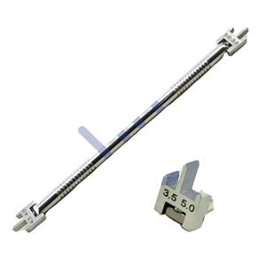 Support orthodontique de positionnement de la jauge de hauteur de la tête mobile Instruments dentaires en acier inoxydable CE - Product Image 1