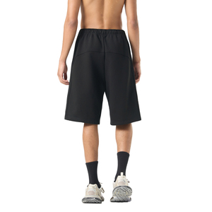 Pantalones Cortos Esenciales de Forro Polar Grueso con Cordón Ajustable y Corte Holgado - Product Image 5