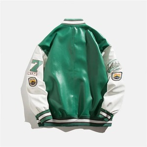 ผู้ผลิตเสื้อผ้าสตรีทแวร์ ขายส่งเสื้อแจ็คเก็ต Letterman แบบกำหนดเอง ไซส์ใหญ่ เสื้อแจ็คเก็ตวาร์ซิตี้ผู้ชาย เสื้อแจ็คเก็ตวินเทจสำหรับฤดูหนาว เสื้อแจ็คเก็ตสำหรับโรงเรียนและวิทยาลัย เสื้อโค้ทผู้ชาย - Product Image 2