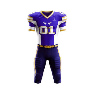 Uniforme de Fútbol Americano Más Vendido a Precio Económico, Tela Suave, Diseño Personalizado, Uniforme de Fútbol Americano para Venta en Línea - Product Image 2