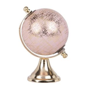 Décoration de bureau à domicile la plus vendue support de carte Globe en aluminium fini or de haute qualité dernière conception de motif de boule prix d'usine - Product Image 2