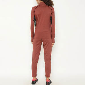 2025 nuevo Otoño Invierno conjunto de 2 piezas Joggers pantalones sudadera con pantalones de chándal Sudadera con capucha en blanco conjuntos de entrenamiento de gran tamaño para mujeres - Product Image 4