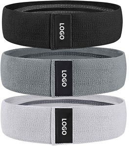 สายรัดสะโพกแบบยางยืดสำหรับออกกำลังกายอุปกรณ์เสริมสำหรับฟิตเนสยางยืดออกกำลังพิมพ์ลายได้ตามต้องการ - Product Image 1