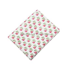 Nappe de table imprimée en toile de coton indien petite grenade 4 places, 6 places et 8 places - Product Image 5