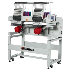 Machine à broder à double tête typique pour les vêtements, vente à prix réduit, avec le nouveau modèle tendance MT-8S doté d'un écran tactile LCD. - Product Image 3