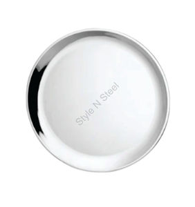 Collection de plaques en acier inoxydable 6 pièces en acier inoxydable de qualité supérieure Miroir au design élégant classique - Product Image 3