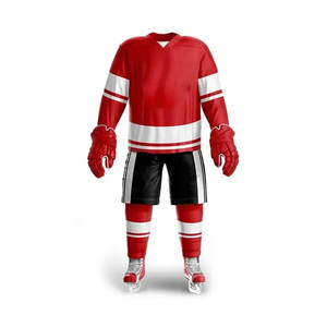 Nuevos adultos usan cómodo uniforme de hockey sobre hielo impresión por sublimación ropa deportiva uniforme de hockey sobre hielo - Product Image 5