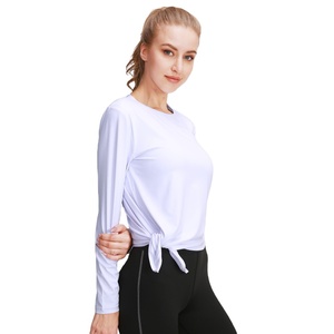 Top Deportivo para Mujer, Cómodo, Transpirable, para Yoga, Gimnasio, Correr, de Secado Rápido, Elástico, de Manga Larga - Product Image 5