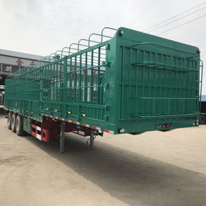 Semirremolque de Acero de Doble Plataforma de 3 Ejes y 15m para Ganado, con Vallas Altas para Transporte de Animales, 12r22.5 - Product Image 6